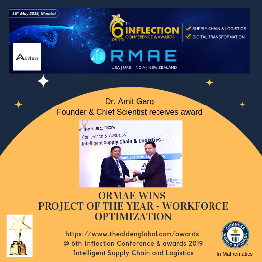 Inflection Summit Award May 2019